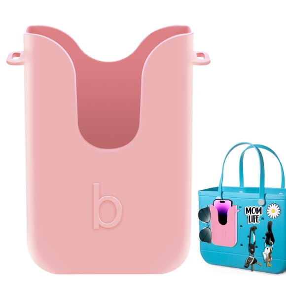 Soporte de teléfono Oudizz de silicona para bolsas Bogg con dijes