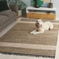 thumbnail image 3 of SAFAVIEH Cape Cod Cora Solid Area Rug, Green/Beige, 8' x 10', 3 of 11