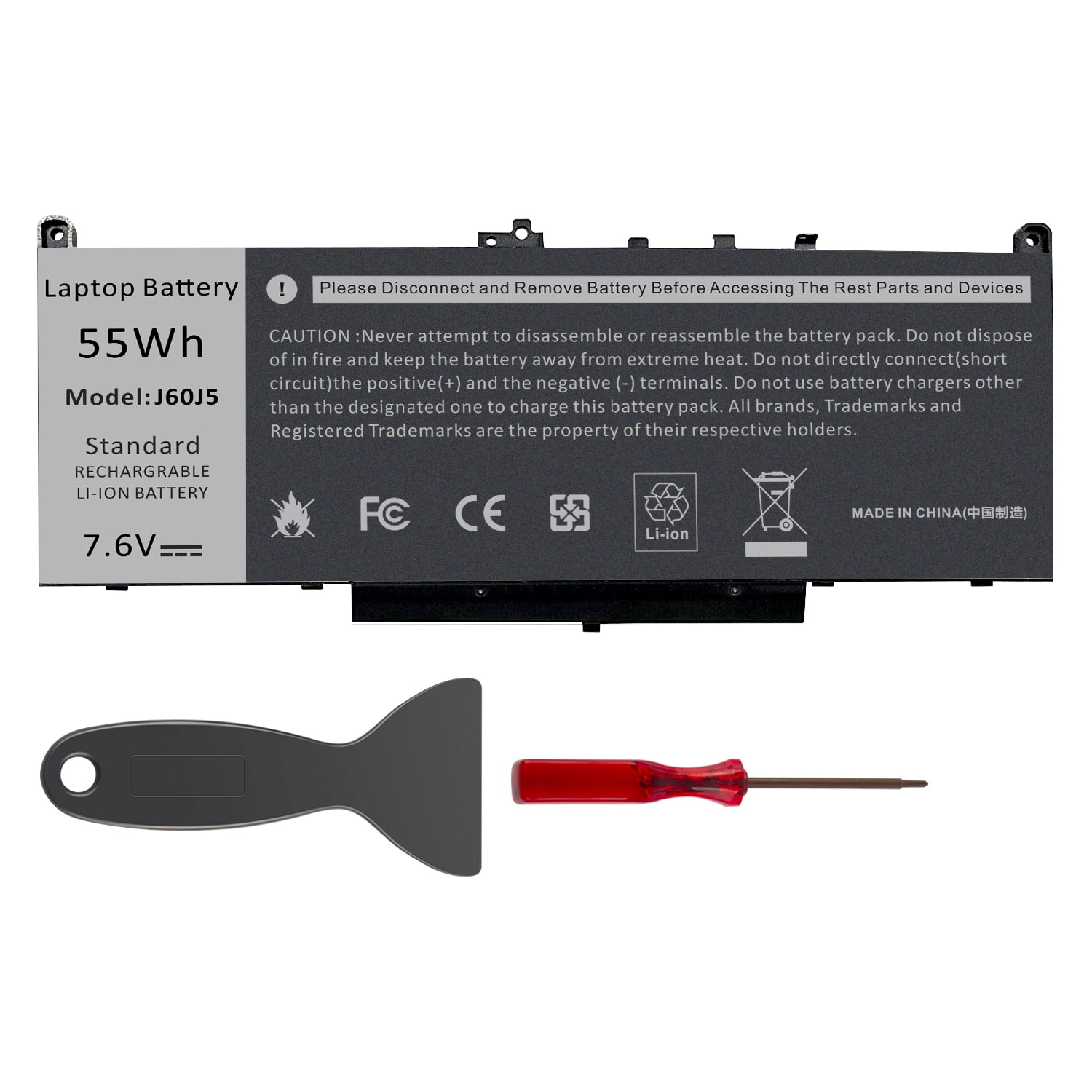 Cables De Conexión Para Puerto De Carga EMSea - Compatibles Con Dell Latitude E7470/E7270, Pack De 2 Unidades