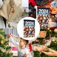 thumbnail image 4 of 2D Christmas Home Four Chickens Wearing Santa Hats Ornaments 2025 Christmas Holiday 2D Ornaments Christmas Christmas Tree Set Ornaments (24pcs), 4 of 7