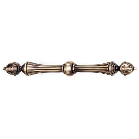 Traditional 4 1/2" Center Appliance Pull, Antique English