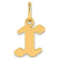 thumbnail image 1 of Diamond2Deal 14K Yellow Gold Lowercase Letter X Initial Pendant for Women, 1 of 3