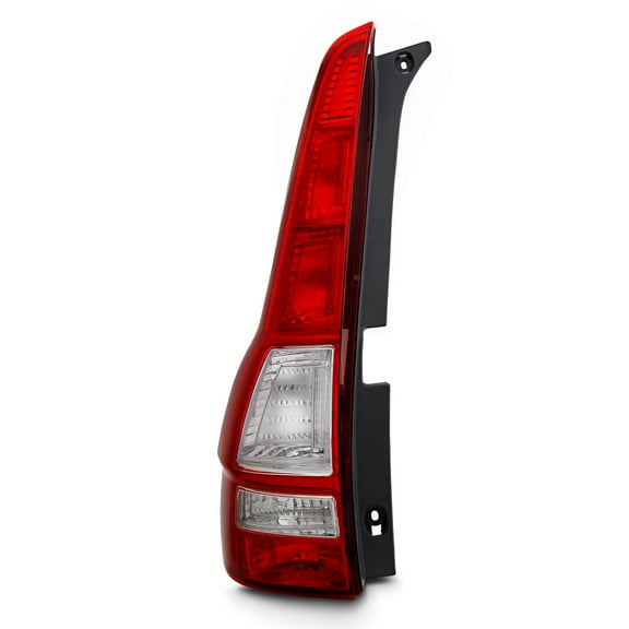 AKKON - Fits 2007-2011 Honda CR-V CRV Chrome Red Tail Light Brake Lamp Driver Left Side Replacement 07 08 09 10 11