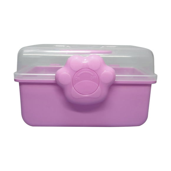 Caja de almacenamiento jinwen para manualidades y cosméticos Violeta