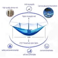 thumbnail image 2 of 661LB Load Camping Hammocks – Portable Double Backpacking Hammock Swing with Mosquito Net, Camping Hammock for Outdoor Travel,Backyard,Beach, 2 of 8