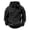 Black, variant on Big and Tall Hoodies for Men Quarter Zip Up Hoodie Pullover Fashion Long Sleeve Hooded Sweatshirts Cargo Loose Fit Sweatshirts