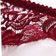 thumbnail image 4 of Levmjia Women's Lace Lingerie Set Push Up Bras With Thin For Large Chest Daily Wear Comfortable And Breathable Bra And Panty Set For Valentine And Honeymoon Night, 4 of 6