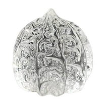 Gmogad Elegant Glass Walnut Ornament - Desktop Decoration for Living Room Shelves Coffee Table Luxurious Home Office Decor Gift Idea