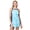 Mirage Aquatopia, variant on Women's Swim Dress with Built-in Biker Short Black L