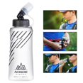 thumbnail image 1 of ziyahi TPU Soft Flask Running Bouteilles d'Eau Pliables pour la Randonnée 250MLGray, 1 of 9