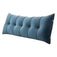 thumbnail image 1 of Cushion Pillow Rectangular Corduroy Fabric Ergonomic Design Side Pocket Soft Supportive Removable Washable for Sofa Bedroom Bed Resting, 1 of 4