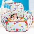 thumbnail image 3 of Tente de Jeu pour Enfants Multifonctionnelle Pliable Grand Espace avec Sac Divertissement Rangement de Jouets Tissu Polyester Tente pour Enfants Intérieur Extérieur Maison de Jeu de Rôle Piscine de Jeu Intérieure, 3 of 7