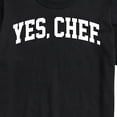 thumbnail image 3 of Instant Message - Yes Chef Collegiate - Men's Short Sleeve Graphic T-Shirt, 3 of 6