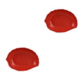 thumbnail image 4 of Cateissary Bandeja de aperitivos de dulces Cesta de frutas Mano de obra fina Accesorios para el hogar Tamaño compacto Suministros de boda Rojo 2piezas, 4 of 6