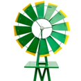 thumbnail image 4 of 8FT Weather Resistant Yard Garden Windmill Green, 4 of 15