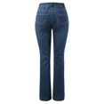 thumbnail image 4 of Gibobby Pantalones para mujer Pantalones vaqueros sueltos de estilo de moda con diseño de pierna recta de cintura alta informal para mujer(Azul claro,G), 4 of 5