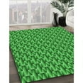 thumbnail image 2 of Ahgly Company Indoor Rectangle Patterned Green Area Rugs, 5' x 7', 2 of 6