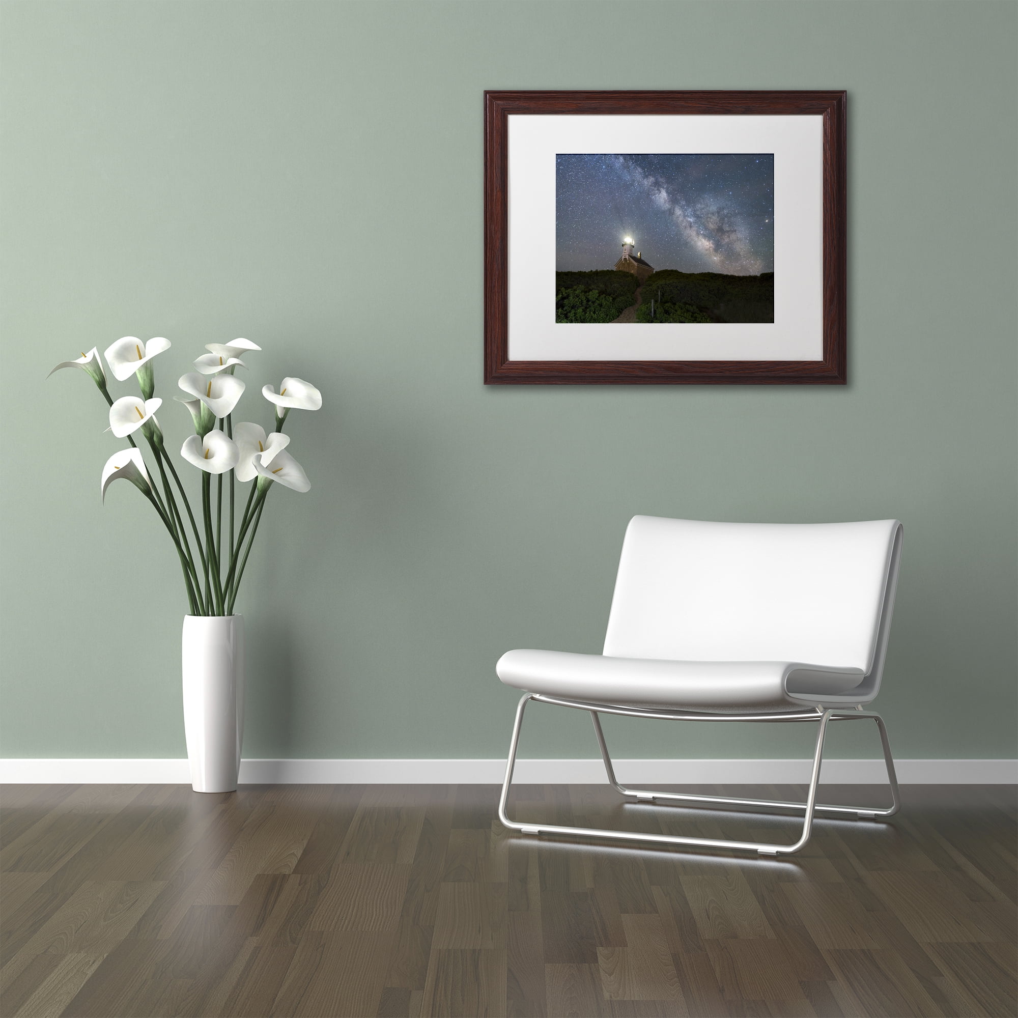 Trademark Fine Art 'Over the Top' Matted Framed Art by Michael Blanchette Photography