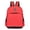 Red, variant on Lightweight School Bookbag for Travel Study and Everyday Use Comfortable Backpack Yellow