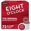 Eight O,Clock Coffee The Original, Single-Serve Keurig K-Cup Pods, Medium Roast Coffee Pods, 72 Count