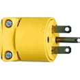 thumbnail image 2 of Cooper Wiring 4866-BOX Vinyl 6-15 Nema Plug Yellow, 2 of 2
