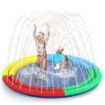 thumbnail image 3 of Pet Spray Mat for Dogs and Cats - Outdoor Non- Splashing Swimming Bath Sprinkler Accessory, 3 of 5