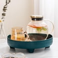 thumbnail image 3 of Elodie European Style Retro Vanity Tray Dressing Table Jewelry Cosmetic Perfume Storage Key Tray Decoration Display Home Ornament Blue, 3 of 8
