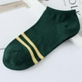 thumbnail image 1 of Dyfzdhu Unisex Stripe Fashion Skateboard Sock Comfortable Socks Low Cut Socks, 1 of 2