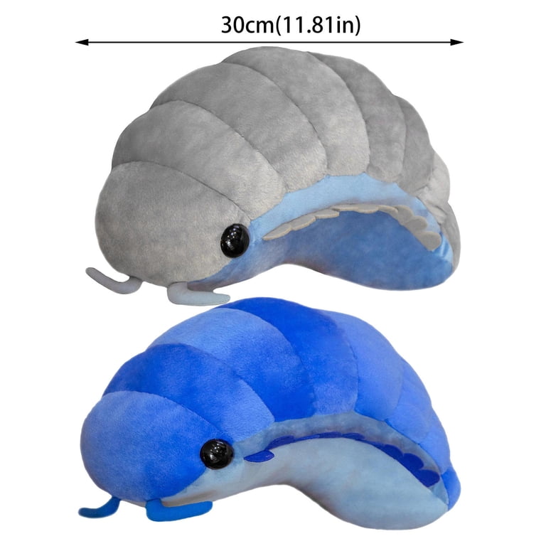 Giant Isopod Plush Stuffed Animal - 12 Inch Realistic Soft Toy, Cuddly Marine Creature Gift For Kids