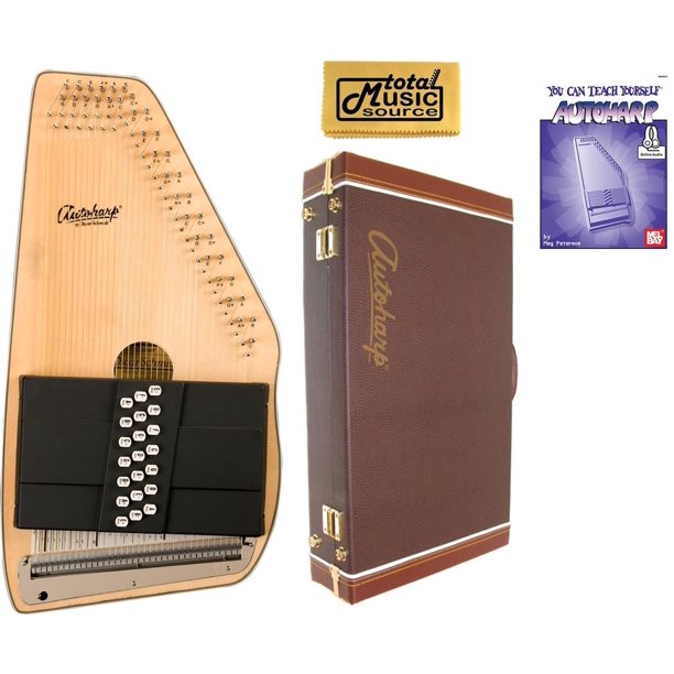 Oscar Schmidt 21 Chord Autoharp, Solid Spruce Top, Mahogany Back