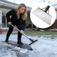 thumbnail image 4 of weibbin Heavy Duty Multi Functional Cleaning Shovel with Handle, Snow Removal and Garden Tool, Stainless Steel, 15 Inch, 4 of 5