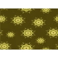 thumbnail image 1 of Ahgly Company Machine Washable Indoor Rectangle Transitional Bakers Brown Area Rugs, 2' x 5', 1 of 7