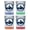 Multicolor (4-Pack), variant on Little Creek Virginia Design B Souvenir 2 oz Square Shot Glass Red