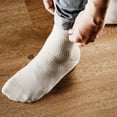 thumbnail image 3 of Youpin 365WEAR Hombre Pima Cotton Sport Calcetines de tubo a media pantorrilla No, 3 of 8
