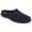 Navy Blue, variant on Zedzzz Mens Connor Touch Fastening Velour Slippers