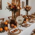 thumbnail image 5 of 12 Portanúmeros de Mesa de 3 Pulgadas, Portatarjetas de Lugar, Ideales para Bodas, Banquetes y Navidad., 5 of 5