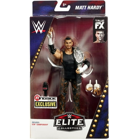 ECW Matt Hardy - WWE Elite Ringside Exclusive Toy Wrestling Action (Best Ecw Matches On Wwe Network)