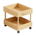 thumbnail image 4 of Organizador de almacenamiento enrollable Estante móvil Estante móvil Rack de almacenamiento, carrito de servicios públicos, carrito con ruedas para la L, 4 of 8
