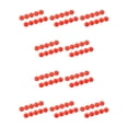 thumbnail image 2 of Toystoory 10 piezas de tornillos hexagonales para bicicleta, tapas de rosca de plástico suave, resistentes al desgaste, juego de tornillos M6,rojo 10piezas, 2 of 6