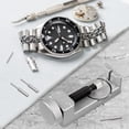 thumbnail image 3 of Scienceny Kit de removedor de correa de reloj de Metal con 6 cierres adicionales, pasador de enlace, ajustador de de cambio de tamaño, Kits y herramientas de reparación de relojes, 3 of 6