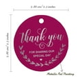 thumbnail image 6 of Inkdotpot Real Silver Foil Thank You For Sharing Our Special Day Bridal Shower-Baby Shower-Retirement-Wedding-Birthday Tags Favor Hang Paper Tags 50 Pieces, 6 of 6