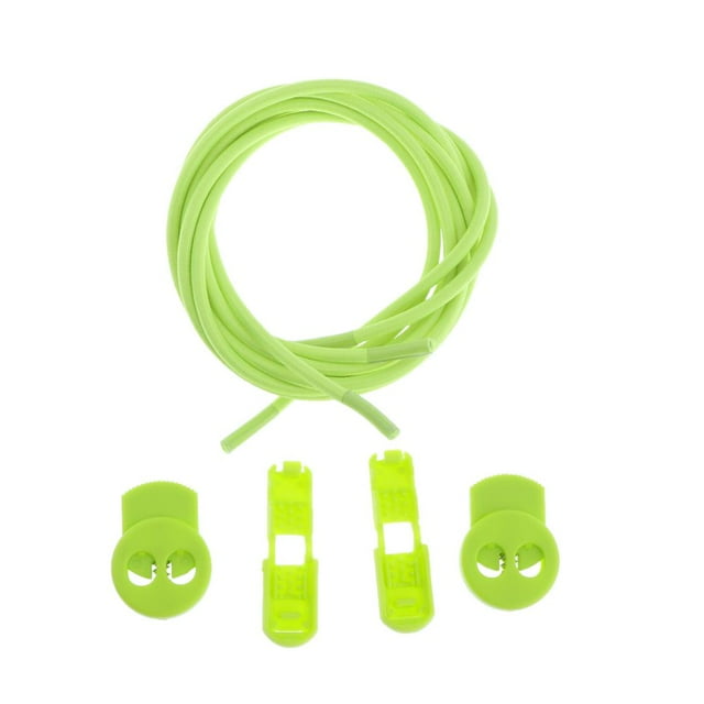 Cordones para zapatos, cordones para zapatos, cordones elásticos para zapatos, fáciles de poner y quitar. Amarillo (Reflectivo)