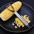 thumbnail image 6 of Luckky Corn Peeler for Corn on the Cob,Corn Stripper, Magic Corn Cutter Peeler Tool Corn Thresher from the Cob Corn on the Cob Remover in Seconds, Kitchen Gadget (1PCS), 6 of 9