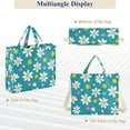 thumbnail image 6 of FORMRS Womens Corduroy Tote Bag Crossbody Shoulder Handbag with Pocket, Small Daisy, 6 of 7