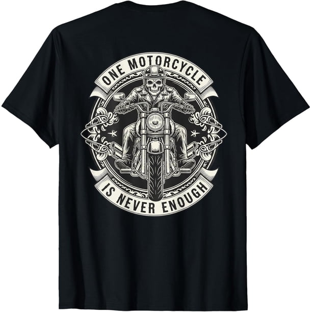 One - Camiseta divertida de motociclista para motociclista