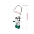 thumbnail image 1 of Crochets Suspendus, Staron 2026 Pinces en Acier Inoxydable Robustes, Pince de Rangement Multifonctionnelle Rotative à 360° pour Serviettes Chapeaux Chaussettes Pantalons Coupe-Vent, Vert, 1 of 5