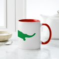 thumbnail image 6 of CafePress - Alligator Mugs - 11 oz Ceramic Mug - Novelty Coffee Tea Cup, 6 of 6