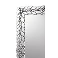 thumbnail image 4 of Cecily Rectangular Leaves Frame Wall Mirror Faux Crystal, 4 of 5