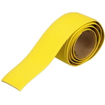 Raindrops 1 Roll Non Slip Stairs Strips Yellow PVC Stair Anti-slip Strip 39.4x2x0.1in
