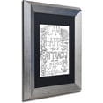 thumbnail image 2 of Trademark Fine Art "I Attract Good Things" Canvas Art by Elizabeth Caldwell, Black Matte, Silver Frame, 2 of 4